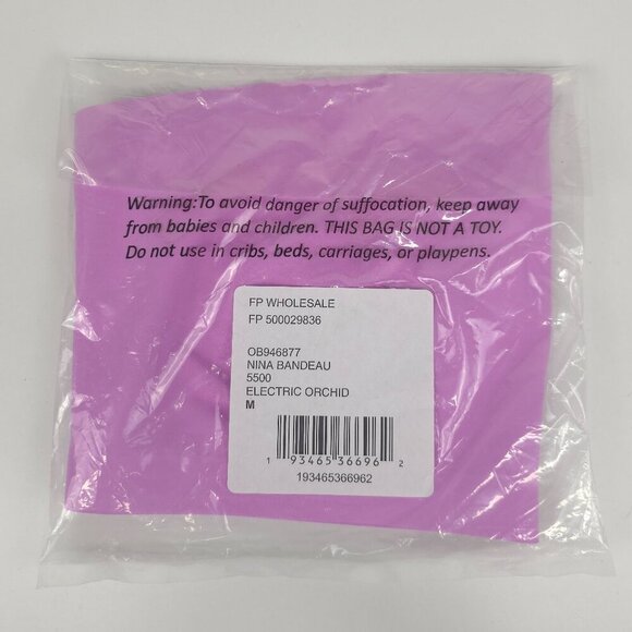 Free People Intimately Nina Bandeau in Electric Orchid NWT Medium - Picture 5 of 5